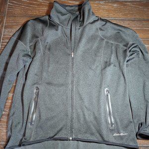 Eddie Bauer women's full-zip fleece midlayer size XL EUC